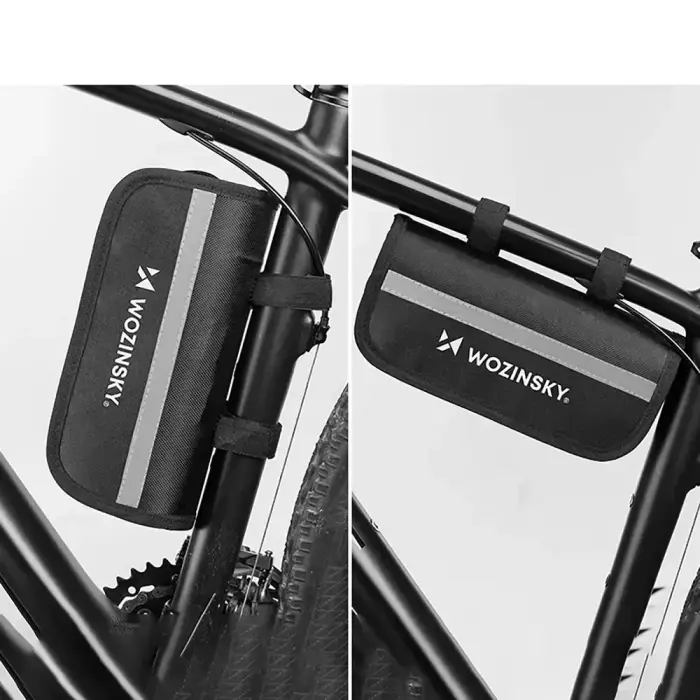 Wozinsky WMZ-01N tool kit, 16-in-1 bicycle multitool, pump, wrenches, inner tube kit - black Фото num