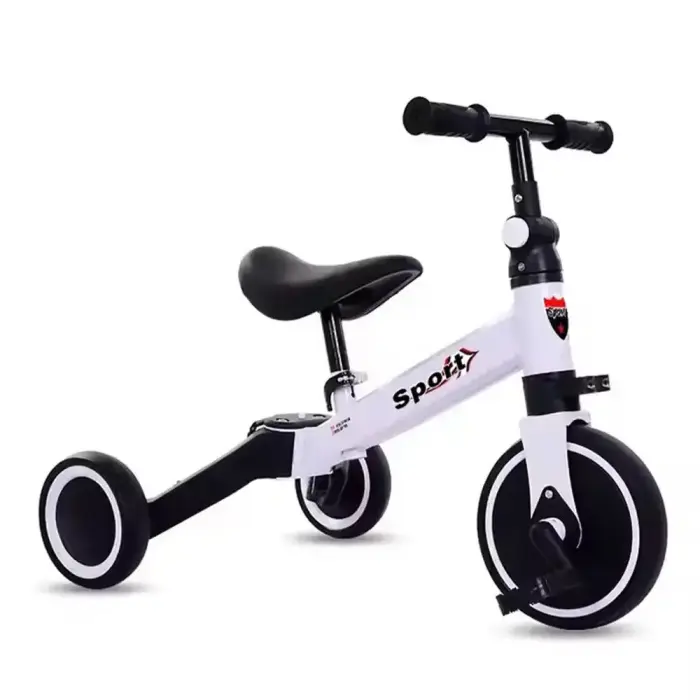 Children's multifunctional tricycle white Foto 2