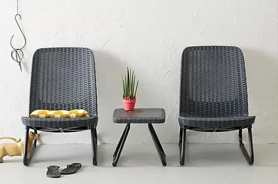 Садовая мебель Rio Patio Set серая Фото num
