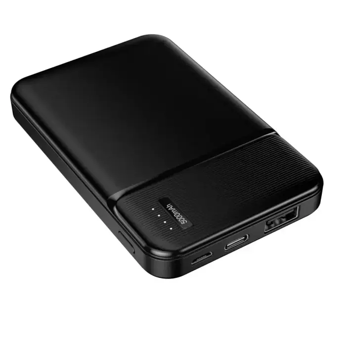 Maxlife внешний аккумулятор (powerbank) MXPB-01 5000 mAh черный Фото num