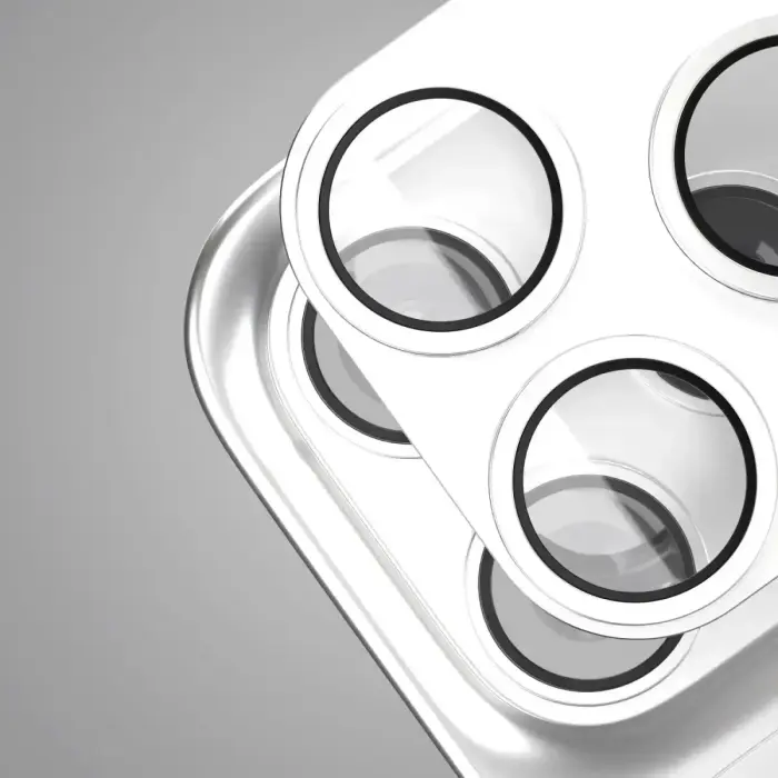 Etteri full camera lens guard for iPhone 17 Pro silver Фото num