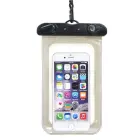 Waterproof bag for mobile phone with plastic closing black Фото num