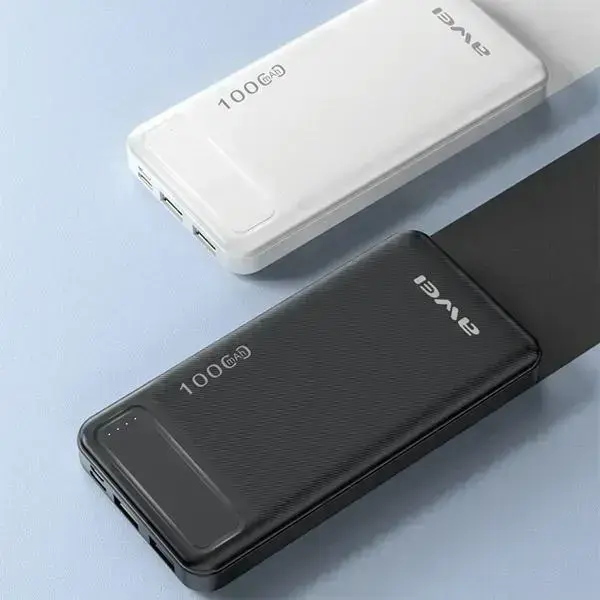 AWEI P5K external battery (powerbank) | 10000 mAh | 10.5W | USB-A | black Photo
