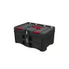 Instrumentu kaste ar 2 atvilktnēm Stack'N'Roll 2 Drawers 48,1x33,2x23,3cm Foto 1