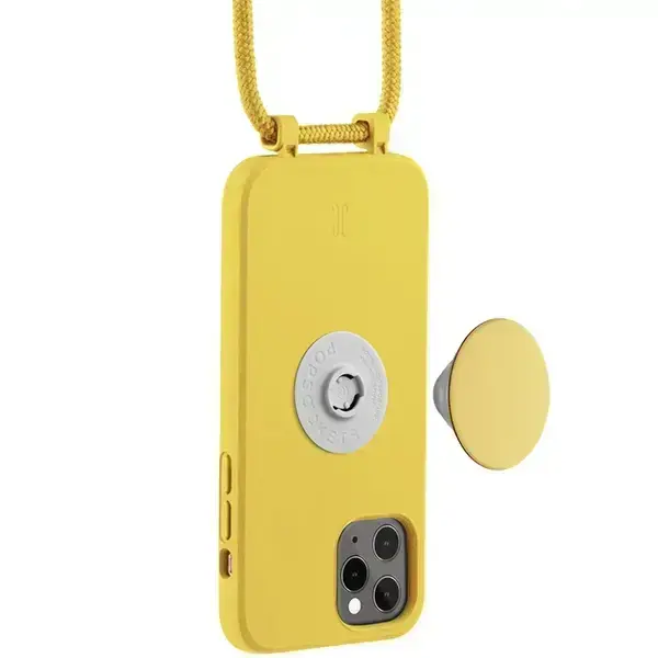 Etui JE PopGrip iPhone 11 Pro 5,8" żółty|rabbit`s paw 30052 (Just Elegance) Photo