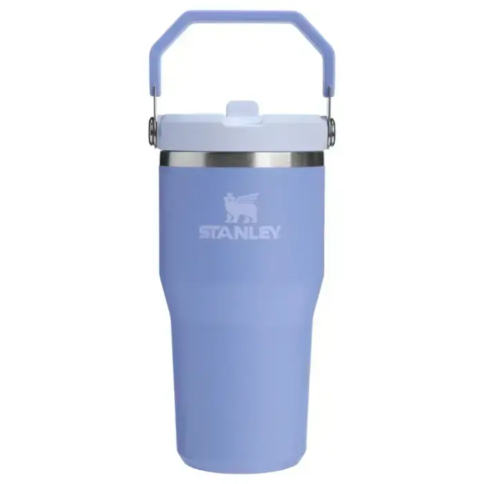 Термокружка с трубочкой IceFlow Flip Straw 2.0 Tumbler 0.59L, цвет «гортензия» Фото num