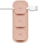 UNIQ Pod Mag magnetyczny organizer do kabli + baza różowy|blush pink Foto 1