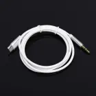 Cable AUX Type C (male) to Jack 3,5 mm (male) white  Photo