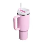 Termokrūze ar salmiņu The Quencher H2.O FlowState Tumbler 1.18L rozā Foto 2