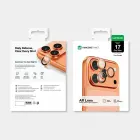 AmazingThing Camera Glass Protector for iPhone 17 Pro | Pro Max - with Orange Frame Foto 4