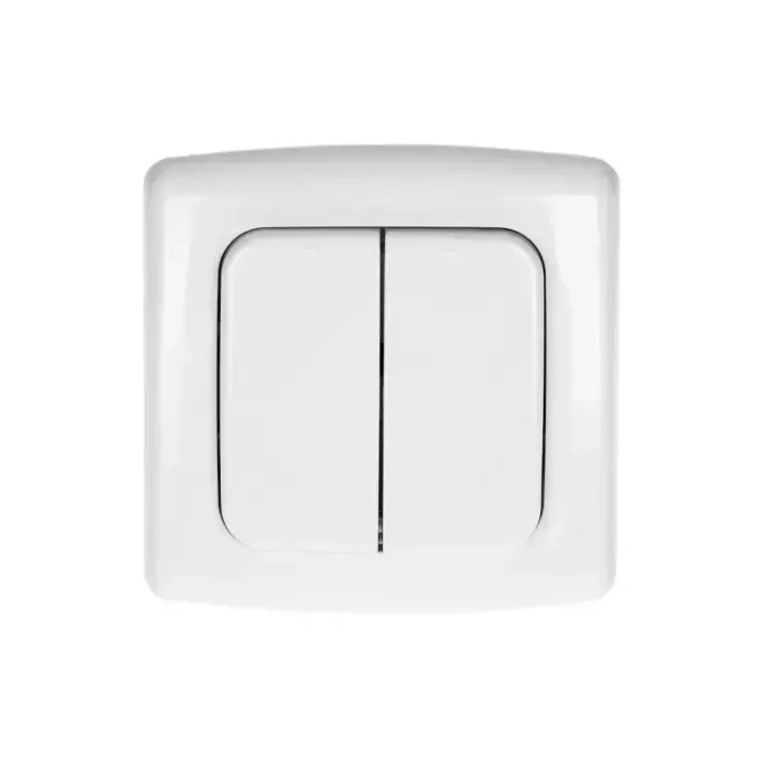 Switch with 2 channels and radio transmitter, used for wireless control of flush-mounted switches and sockets (OR-SH-1751) Фото num
