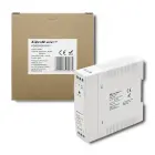 Qoltec DIN rail power supply | 10W | 24V | 0.42A | White | Slim Фото num