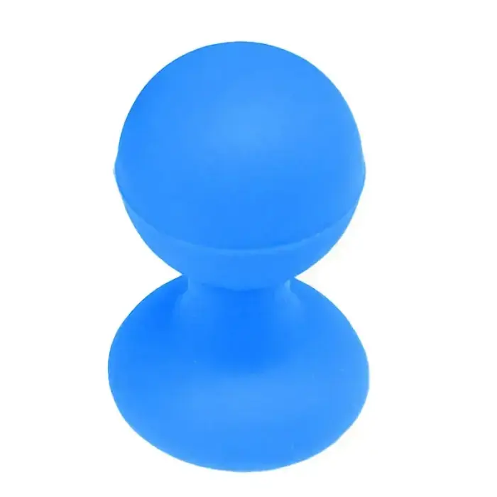 Phone holder with a round head - blue Photo