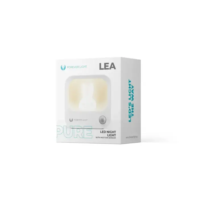 LED BUNNY Night Lamp PURE FLC-10 LEA PIR white 500mAh Forever Light Foto 4