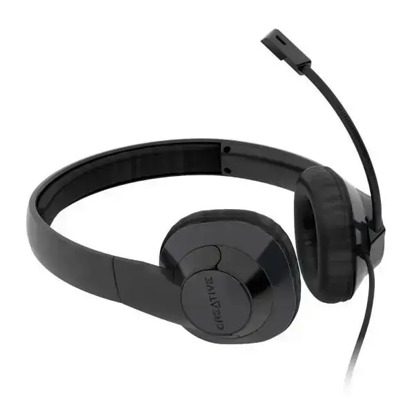 Creative Słuchawki przewodowe             z mikrofonem HS-720 V2 czarny|black USB Foto 3