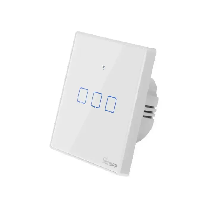 Išmanusis Wi-Fi sieninis jungiklis Sonoff TX T2EU3C su RF valdymu Foto 2