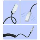 Qoltec Wireless Audio Receiver Adapter HiFi Home&Car | Bluetooth 6.0 | 2 x RCA | 1 x AUX 3.5mm | USB | Microphone Фото num