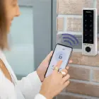 Qoltec Code lock TITAN with fingerprint reader | RFID | BT 4.0 |Code | Card | key fob | Doorbell| IP68 | EM Photo