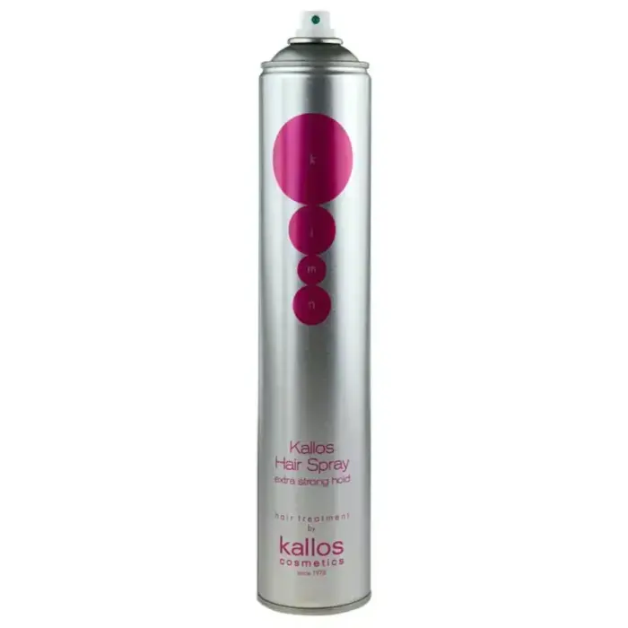 Kallos Extra Strong Hair Spray with Silk Proteins - 500 Ml Foto 2