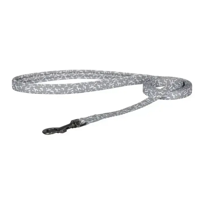 Dogness walking set leash+harness for dog (light gray) Photo