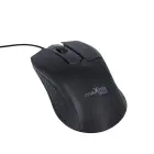 Maxlife Home Office MXHM-01 optical mouse 1000 DPI 1,2 m black Photo