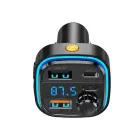 XO transmiter FM BCC08 Bluetooth MP3 car charger 3,1A black Photo