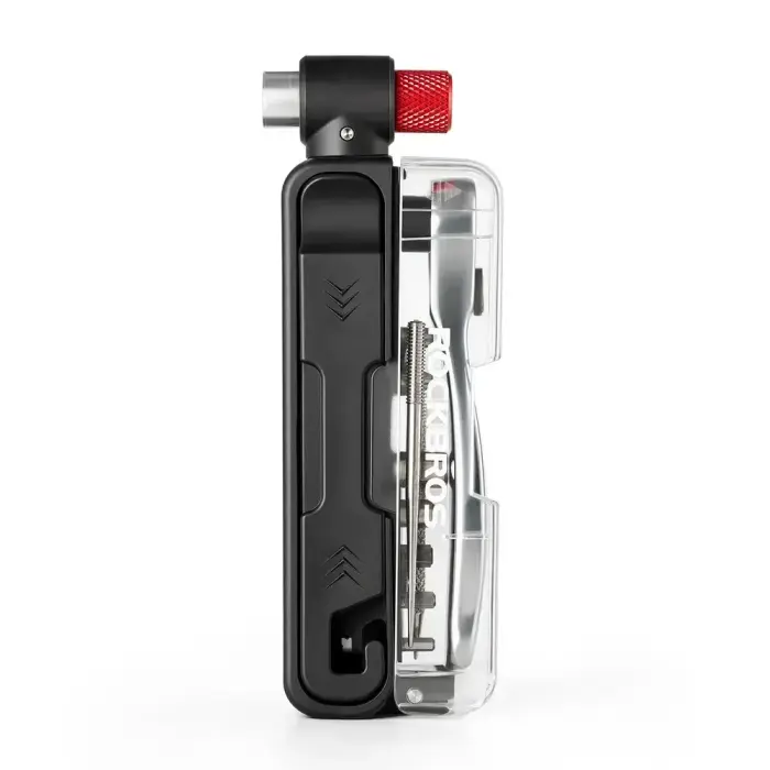 Rockbros Multitool Bike Tool Set with CO2 Pump and Ratchet Wrench - Black Foto 2