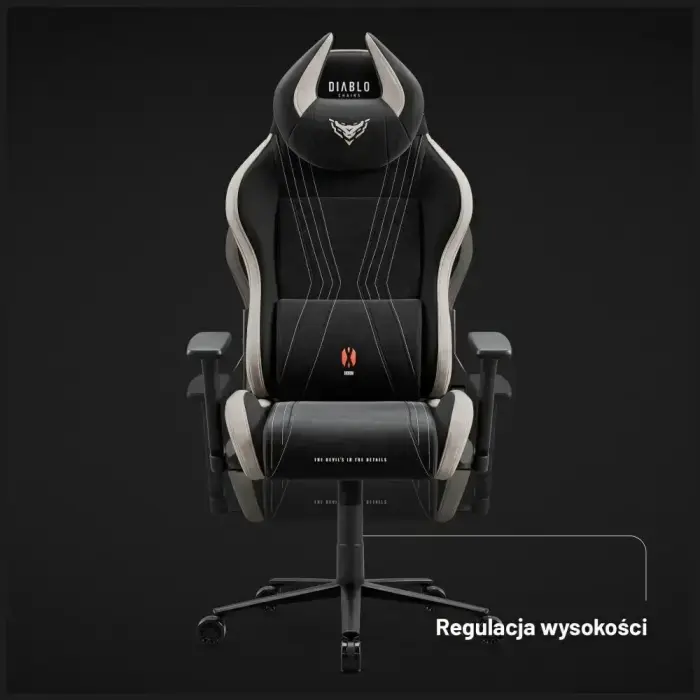 Gaming chair Diablo Chairs X-Horn 2.0 Normal Size black/camel Foto 14