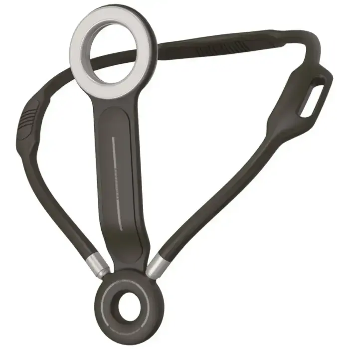 Magnetic neck holder 4smarts POV for smartphones anthracite Photo