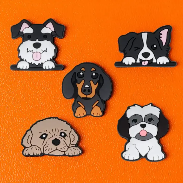 3D Sticker Dog 5pcs set Фото num