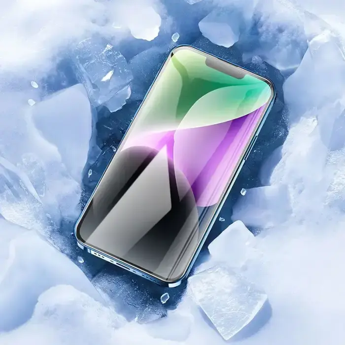 Borofone Tempered glass BF6 Diamond Armor Full Screen HD for Iphone 15 Plus/16 Plus - 10 pieces Foto 7