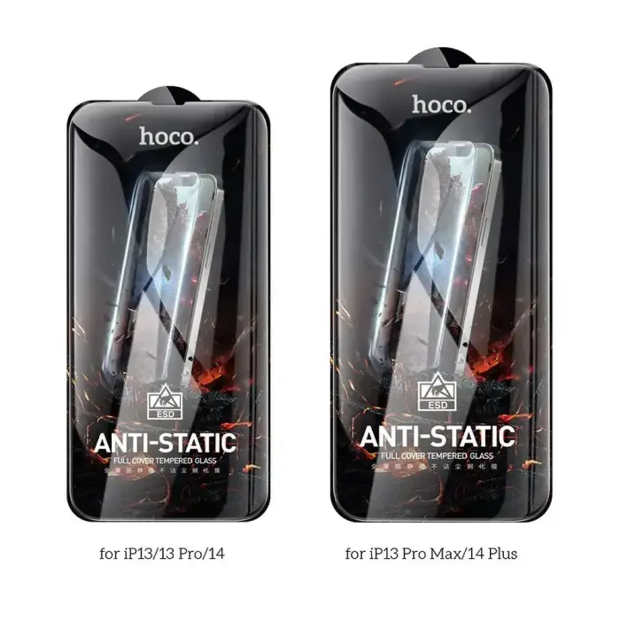Tempered glass to iPhone 14 PLUS / 13 PRO MAX Hoco HD Anti-static 25 pcs G10 Foto 8