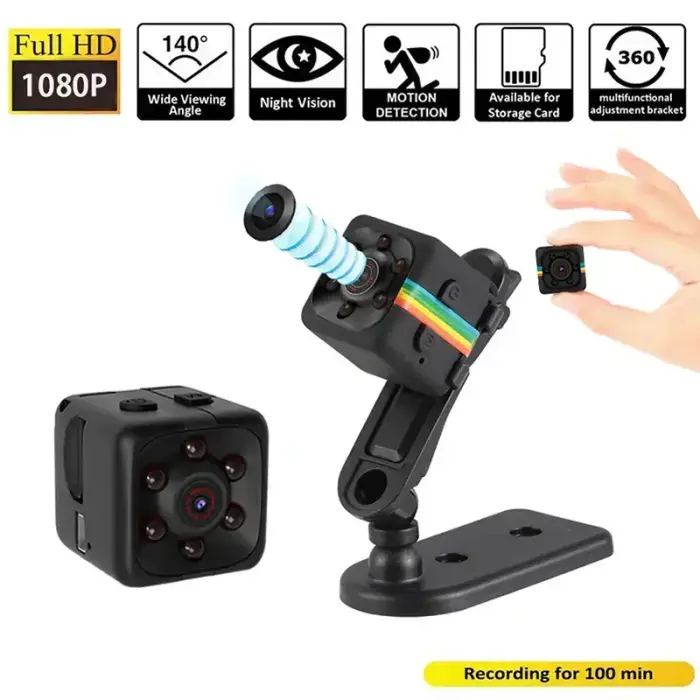 Webcam Mini Full HD B4-SQ11 1080P Blue Foto 6