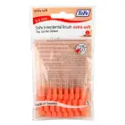 TePe Interdental Brush Extra Soft  Supersoft Dental Brush for Teeth Cleaning  Pack of 8  0.5 Mm  Extra-Small/Small Gaps  Red  Size 2 Фото num