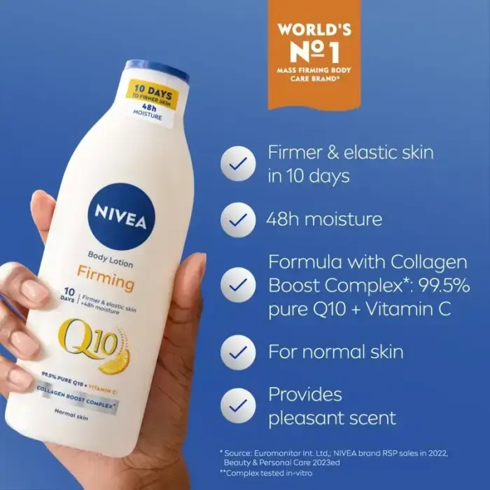 NIVEA Q10 Plus Firming Body Milk 250 Ml Photo