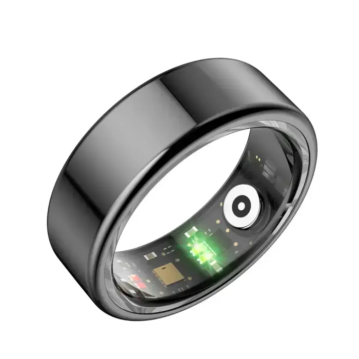 Maxlife smart ring MXSR-100 black size 8 Фото num