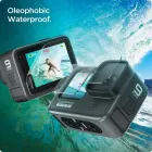 SPIGEN GLAS.TR SLIM RŪDĪTS STIKLS + PLĒVE 2 KOMPLEKTIEM GOPRO HERO 9 | 10 | 11 | 12 CAURSPĪDĪGS Foto 6