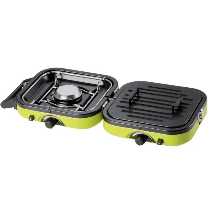 DUAL COMPACT + GRILL double camping stove Фото num