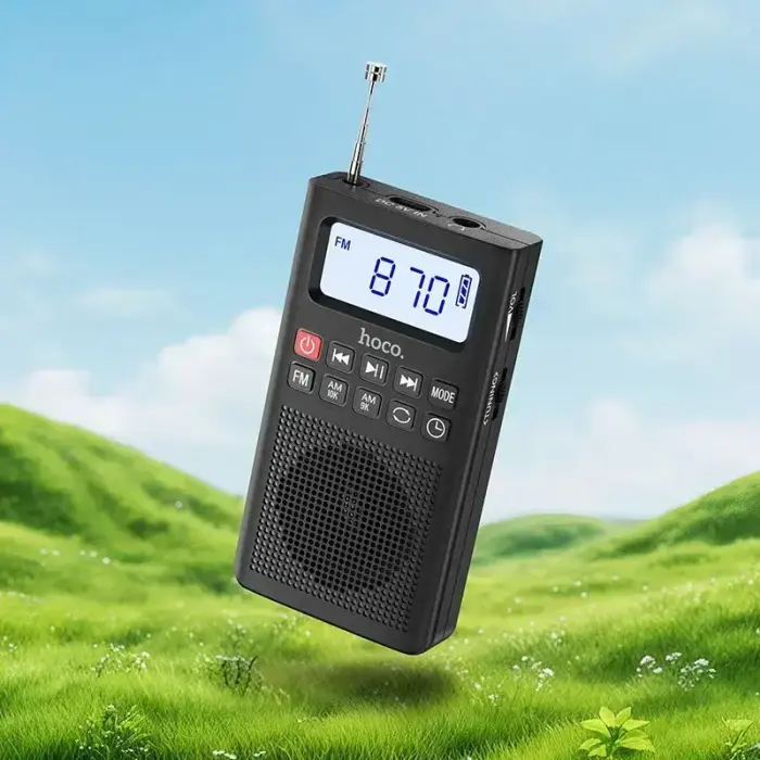Portable radio Hoco HI51 black Photo