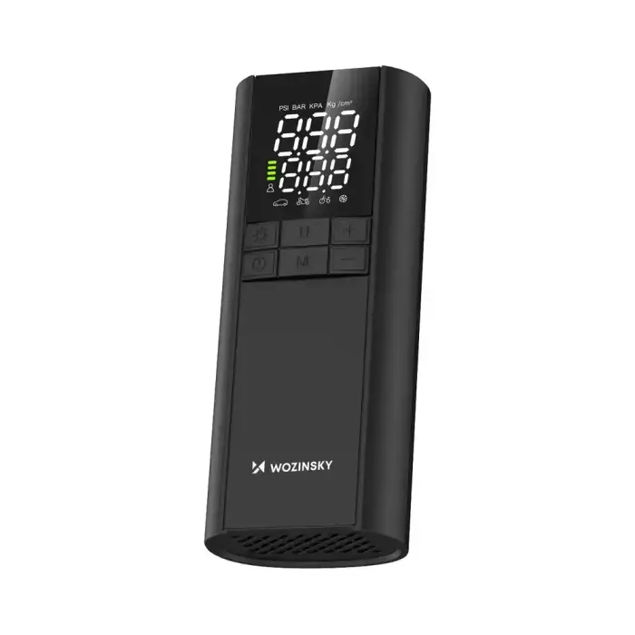 Wozinsky WPEP-8000 compressor, electric pump, 8000mAh power bank, flashlight - black Foto 6