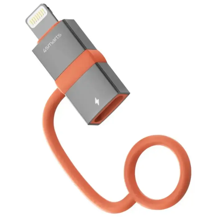 Adapter 4smarts USB-C to Lightning PD 27W gray 2pcs Foto 4