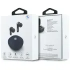 Headphones Bluetooth TWS BMW Leather      Metal Logo ENC blue Foto 6