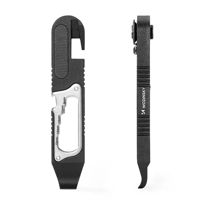 Wozinsky WZK-L2 14-in-1 Bicycle Tool Set, Multitool, Allen Keys, Tire Lever - Black Фото num