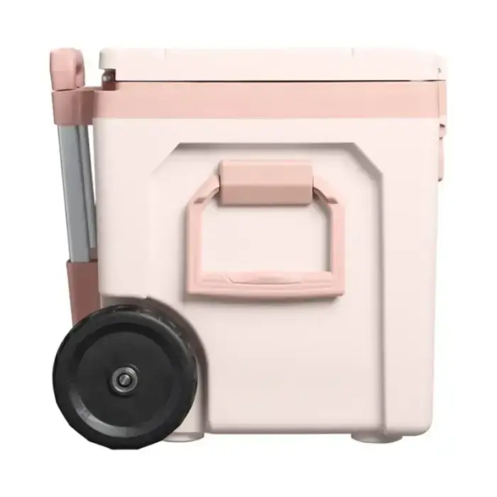 Aukstuma kaste ar riteņiem The Easy-Carry Outdoor Wheeled Cooler 47L gaiši rozā  Foto 5