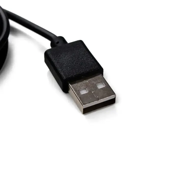 Magnetic Charger for Garmin Smartwatches with USB-A - Black Photo