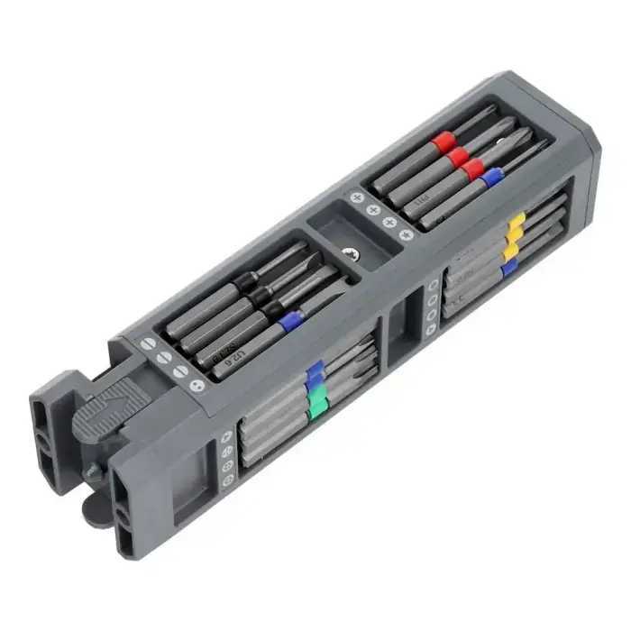 Set of service screwdrivers, 30-in-1 aluminum bits Photo