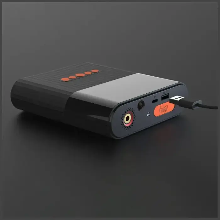 4smarts PitStop+ Power Bank | 8800 mAh | USB-A, USB-C | LED flashlight | black Photo
