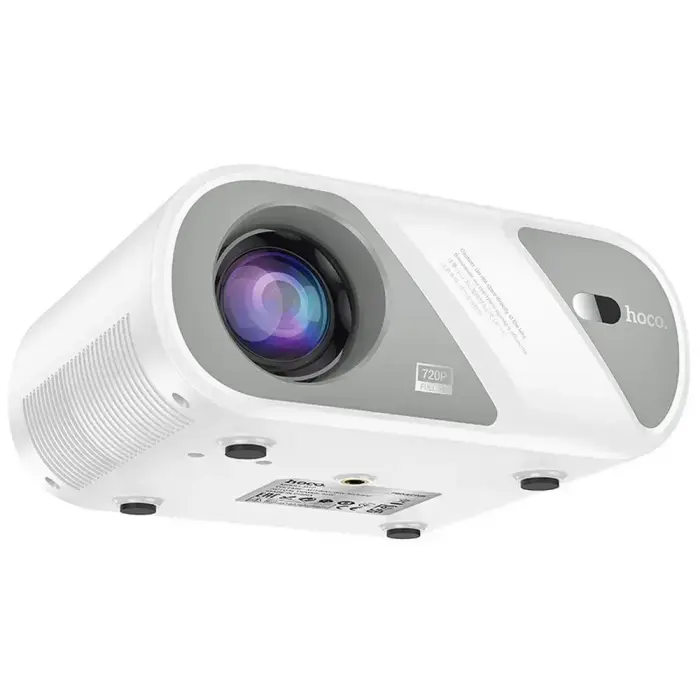 Projector HD Ready Hoco Wi-Fi Bluetooth 720P DT1 white Фото num