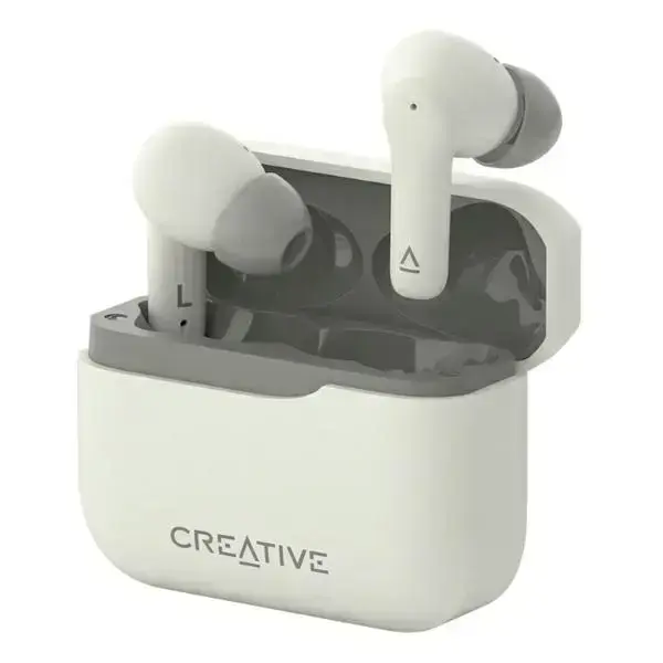 Creative Słuchawki bezprzewodowe Zen Air Plus kremowy|creme Bluetooth 5.3 ANC Foto 4