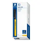 Lodīšu pildspalva STAEDTLER STICK 430F 0.7mm melna Photo